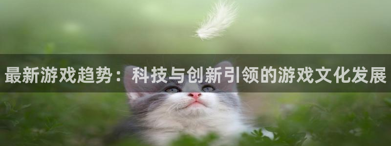 赢咖娱乐app下载|下载地址：最新游戏趋势：科技与创新引领的